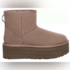 Ugg classic mini platform boot